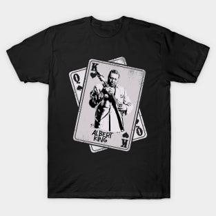 Retro Albert King Card Style T-Shirt